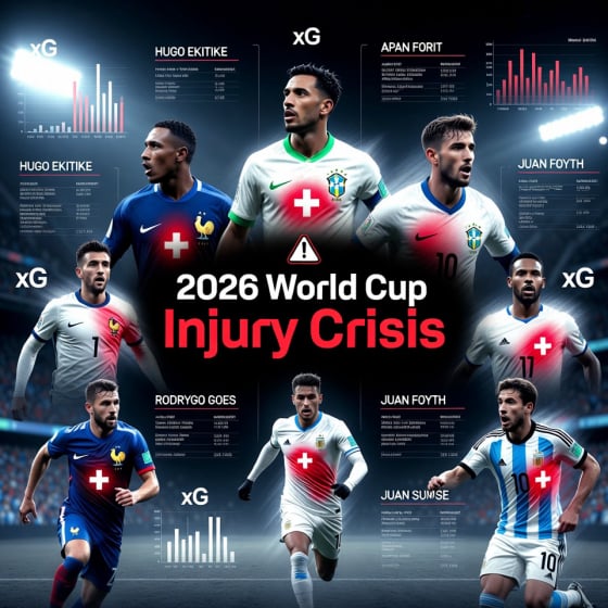 2026世界盃最新傷停危機