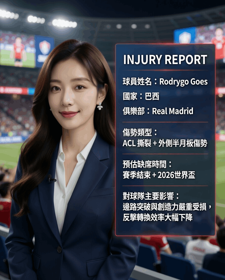 2026世局賽球員 Rodrygo Goes