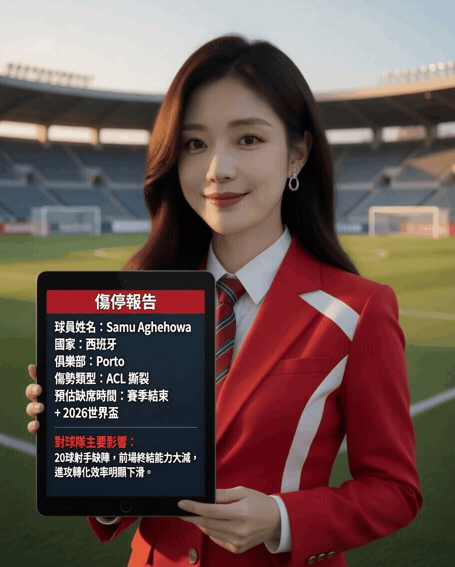 2026世局賽球員 Samu Aghehowa	